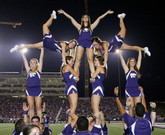 Cheerleaders Performance