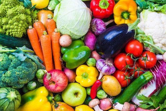 Diet Rich in Vegetables and Fruits